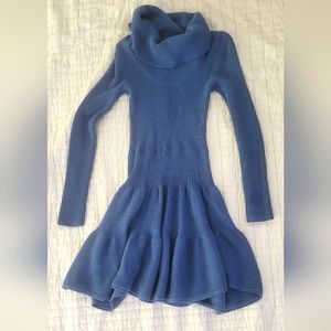 Moda International Cowl Neck Knit Sweater Dress